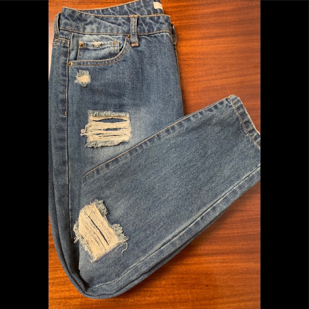 Life in Progress jeans, boyfriend cut, size 28